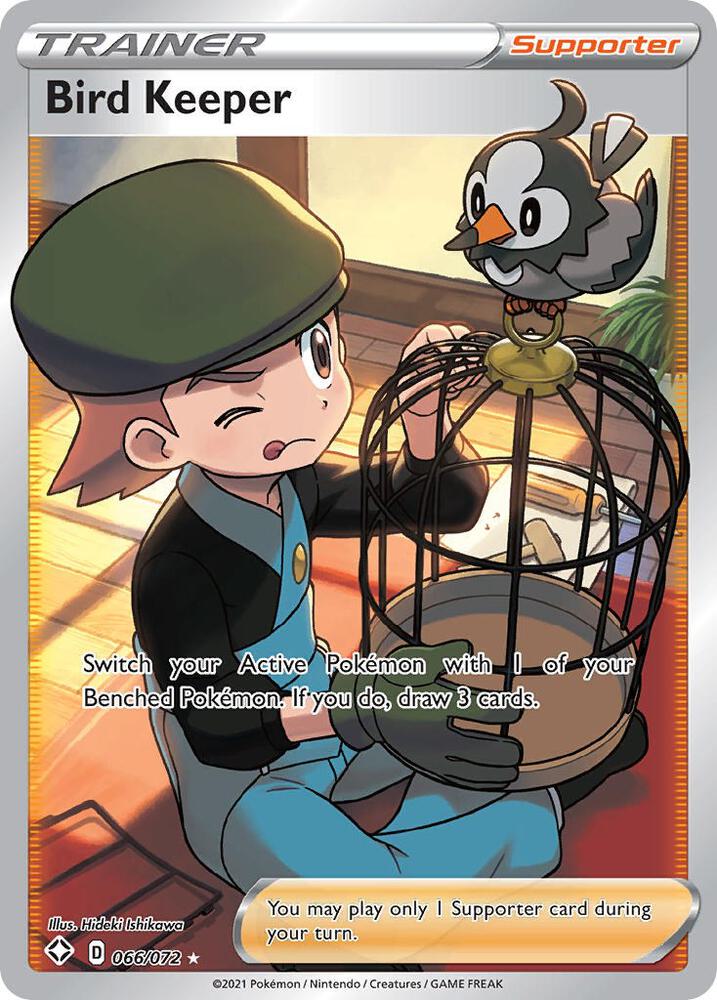 Pokemon Bird Keeper 66/72 Shining Fates