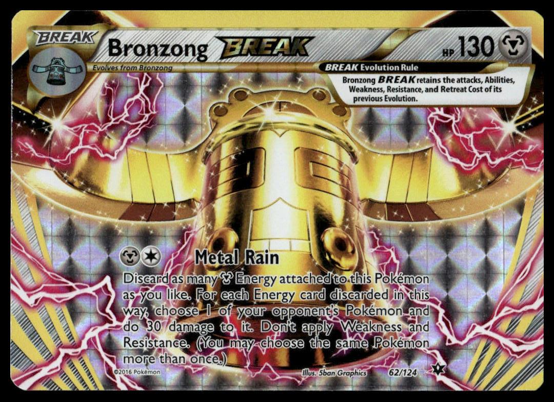 Pokemon TCG Bronzong BREAK #62/124 XY - Fates Collide