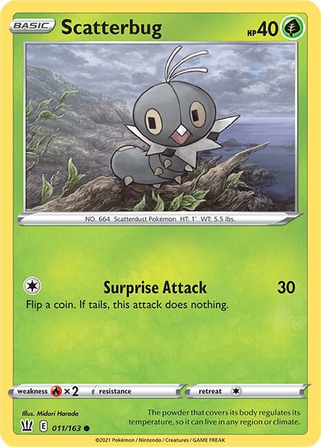Pokemon Scatterbug 11/163 Battle Styles