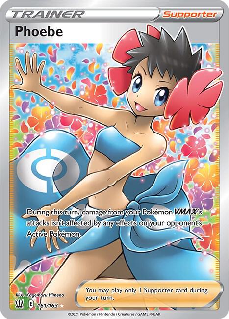 Pokemon Phoebe 161/163 Battle Styles
