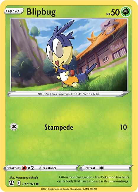 Pokemon Blipbug 17/163 Battle Styles