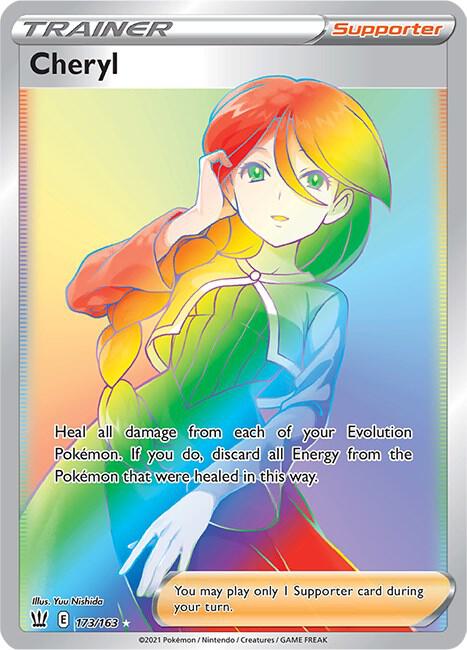 Pokemon Cheryl 173/163 Battle Styles
