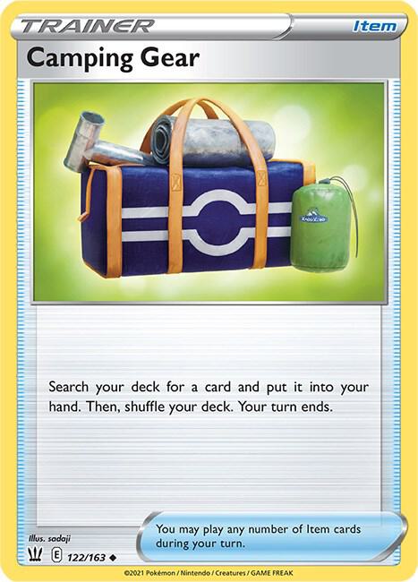 Pokemon Camping Gear 122/163 Battle Styles
