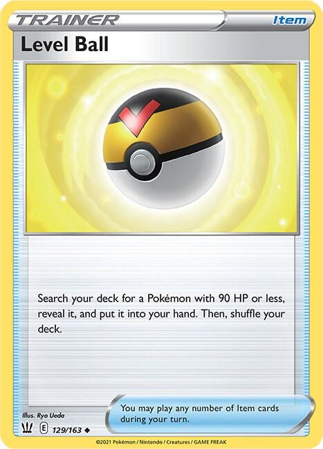 Pokemon Level Ball 129/163 Battle Styles
