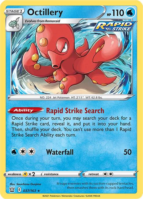 Pokemon Octillery 37/163 Battle Styles