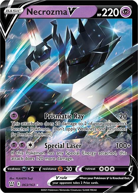 Pokemon Necrozma V 149/163 Battle Styles