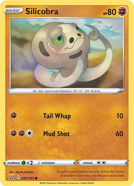 Pokemon Silicobra 81/163 Battle Styles