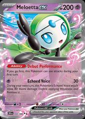 Pokemon Meloetta EX 44/86 Black Bolt