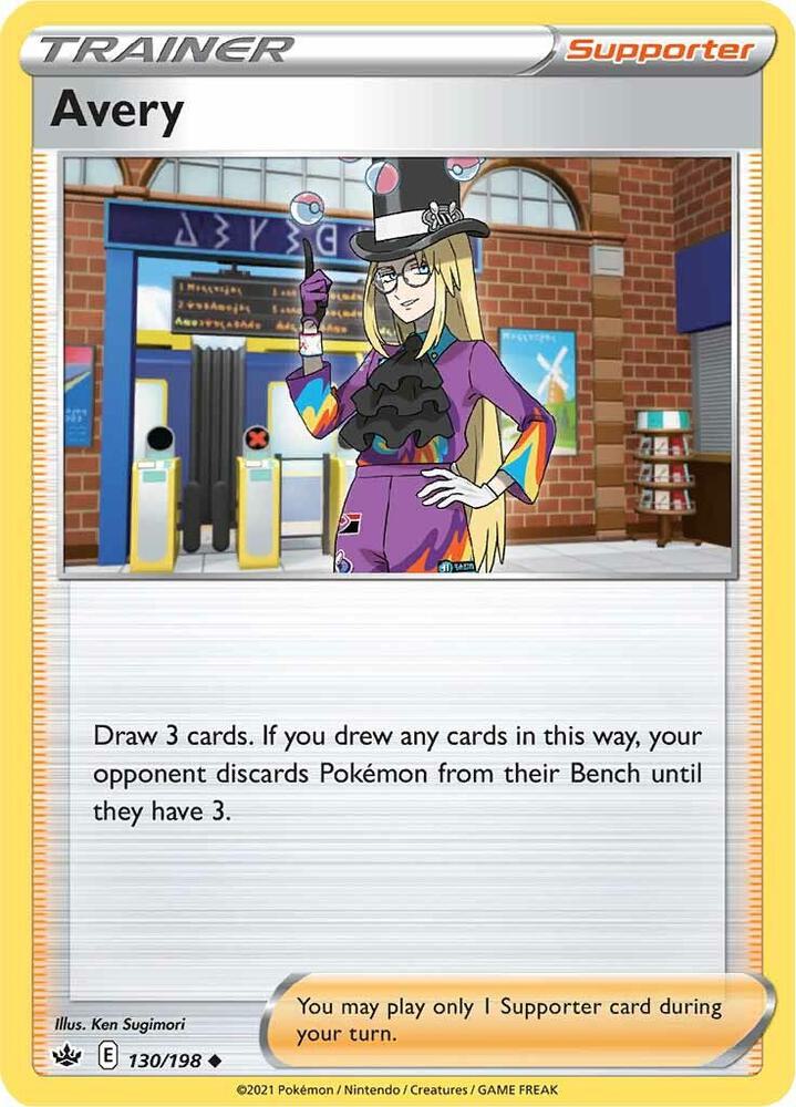 Pokemon Avery 130/198 Chilling Reign