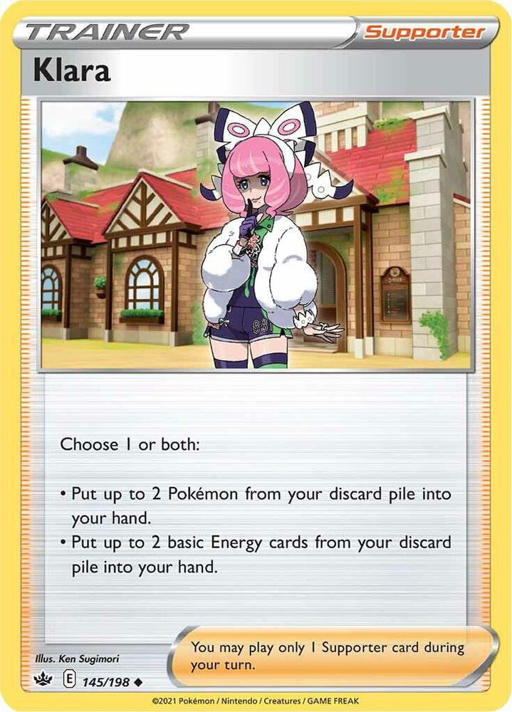 Pokemon Klara 145/198 Chilling Reign