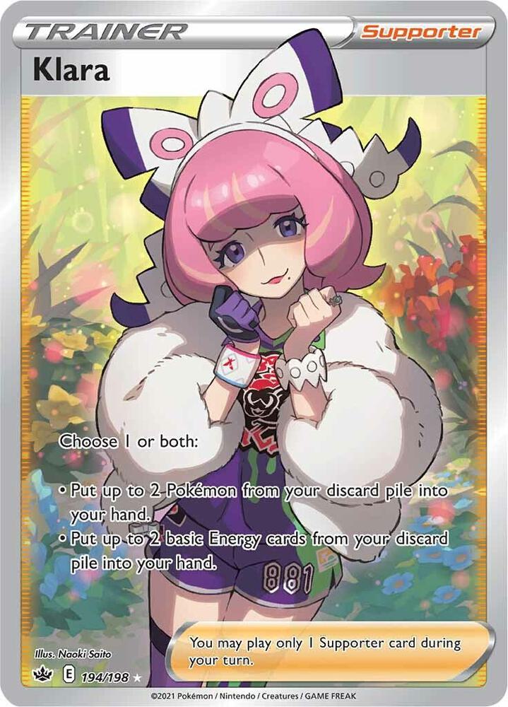 Pokemon Klara 194/198 Chilling Reign