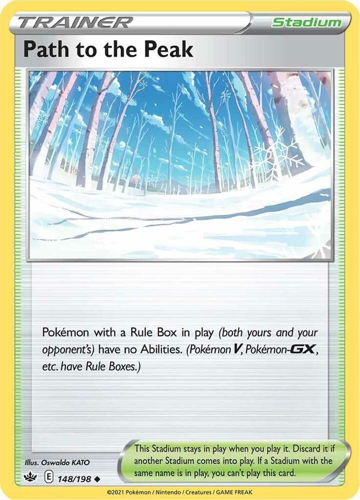 Pokemon Path to the Peak 148/198 Chilling Reign
