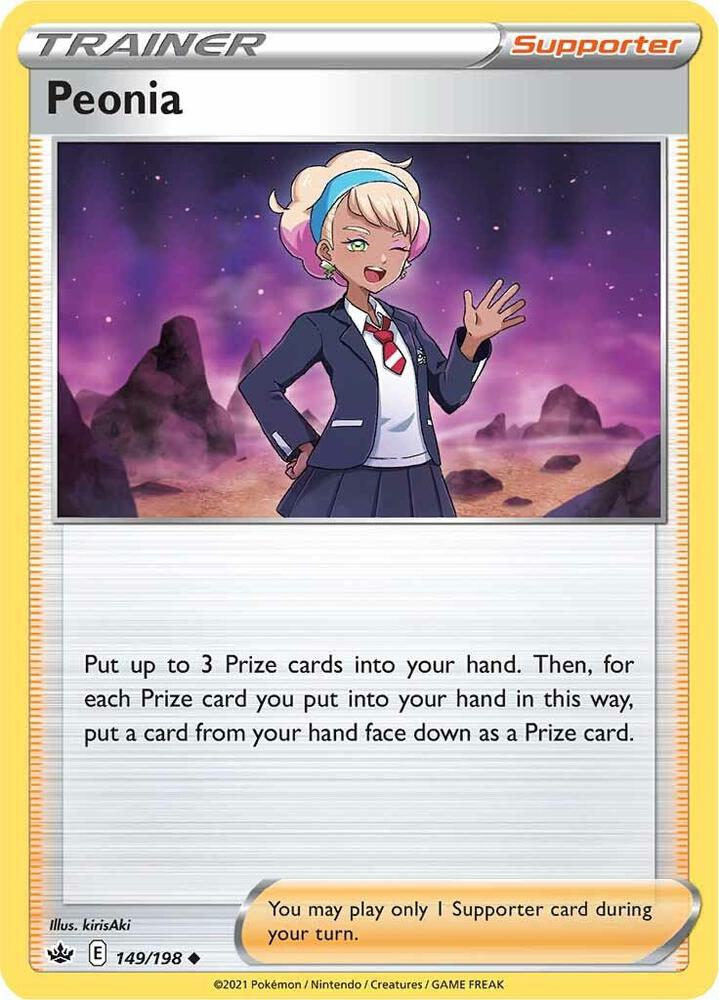 Pokemon Peonia 149/198 Chilling Reign