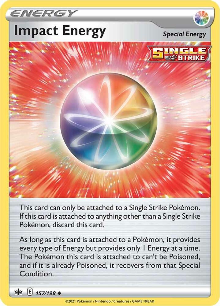 Pokemon Impact Energy 157/198 Chilling Reign