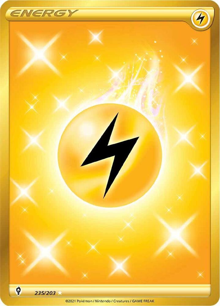 Pokemon Lightning Energy 235/203 Evolving Skies