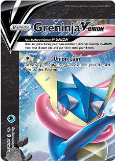 Pokemon Greninja V-UNION SWSH155 SWSH Black Star Promos