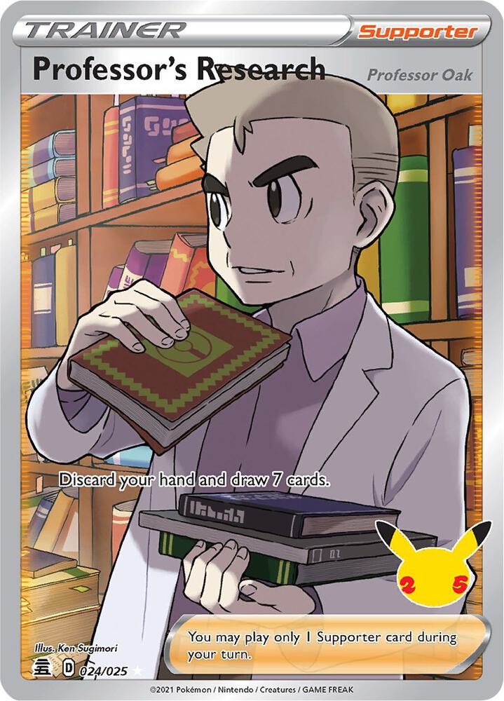 Pokemon Professor's Research 24/25 Celebrations