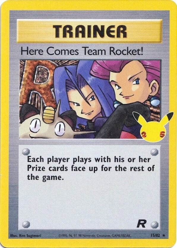 Pokemon Here Comes Team Rocket! 15/82 Celebrations