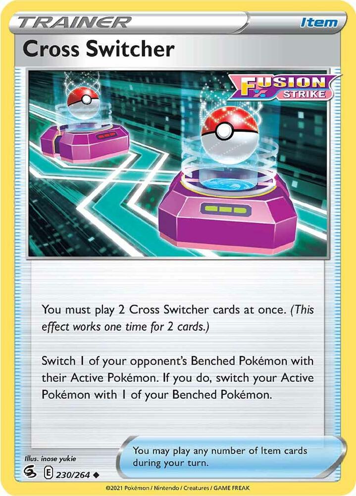 Pokemon Cross Switcher 230/264 Fusion Strike
