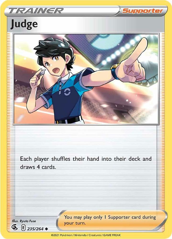 Pokemon Judge 235/264 Fusion Strike