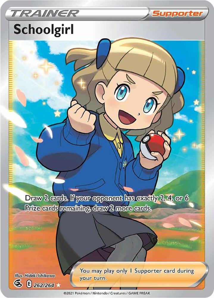 Pokemon Schoolgirl 262/264 Fusion Strike