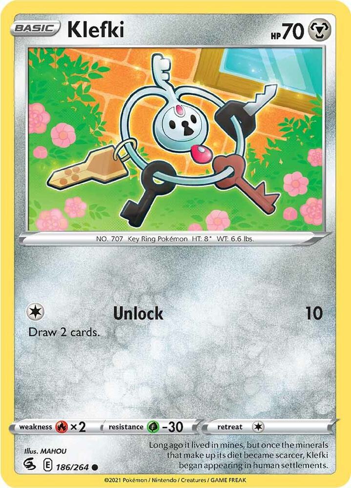 Pokemon Klefki 186/264 Fusion Strike