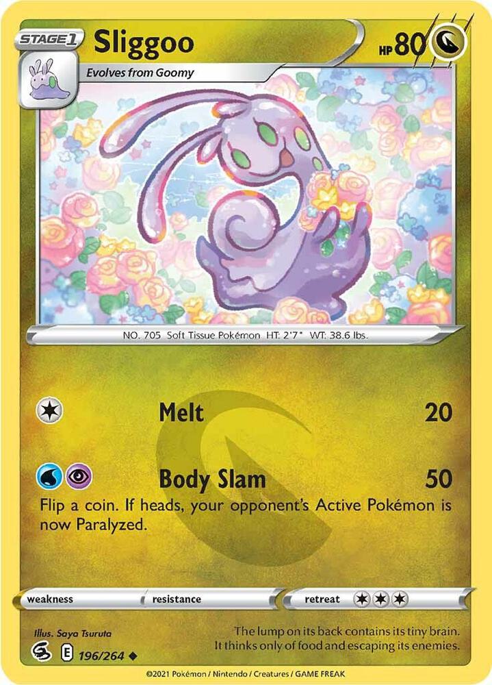 Pokemon Sliggoo 196/264 Fusion Strike