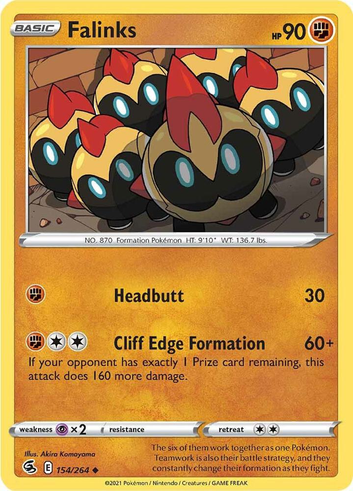 Pokemon Falinks 154/264 Fusion Strike