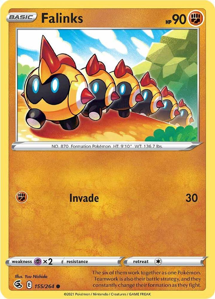 Pokemon Falinks 155/264 Fusion Strike