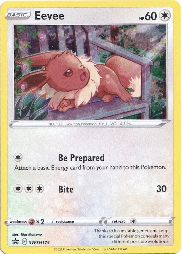 Pokemon Eevee SWSH175 SWSH Black Star Promos