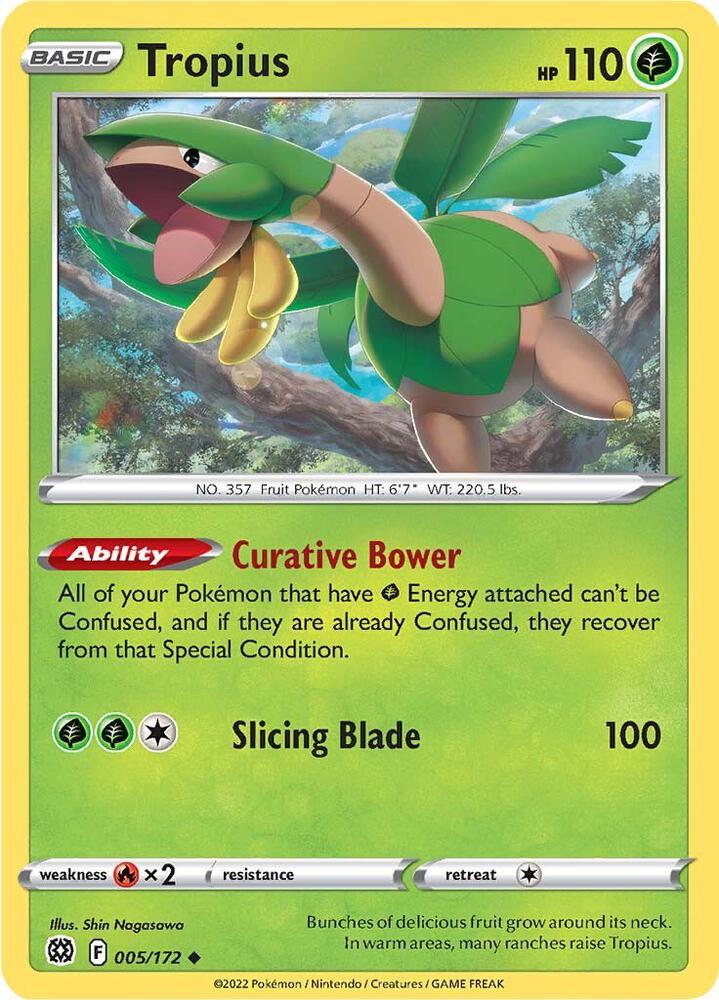 Pokemon Tropius 5/172 Brilliant Stars