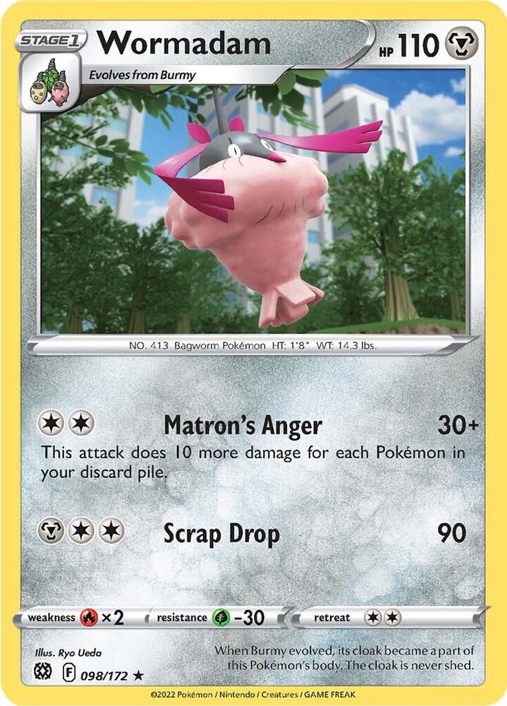 Pokemon Wormadam 98/172 Brilliant Stars