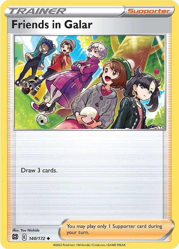 Pokemon Friends in Galar 140/172 Brilliant Stars