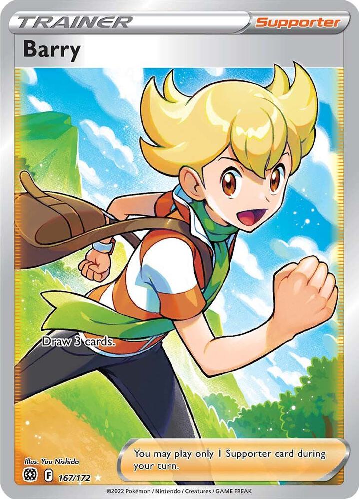 Pokemon Barry 167/172 Brilliant Stars