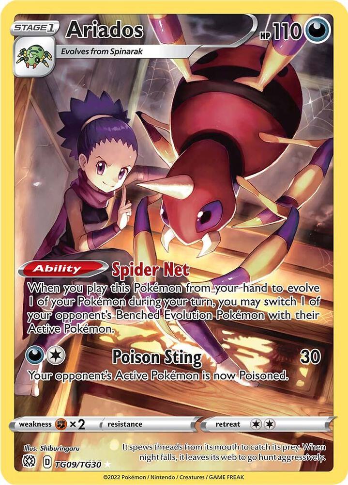 Pokemon Ariados TG09/TG30 Brilliant Stars