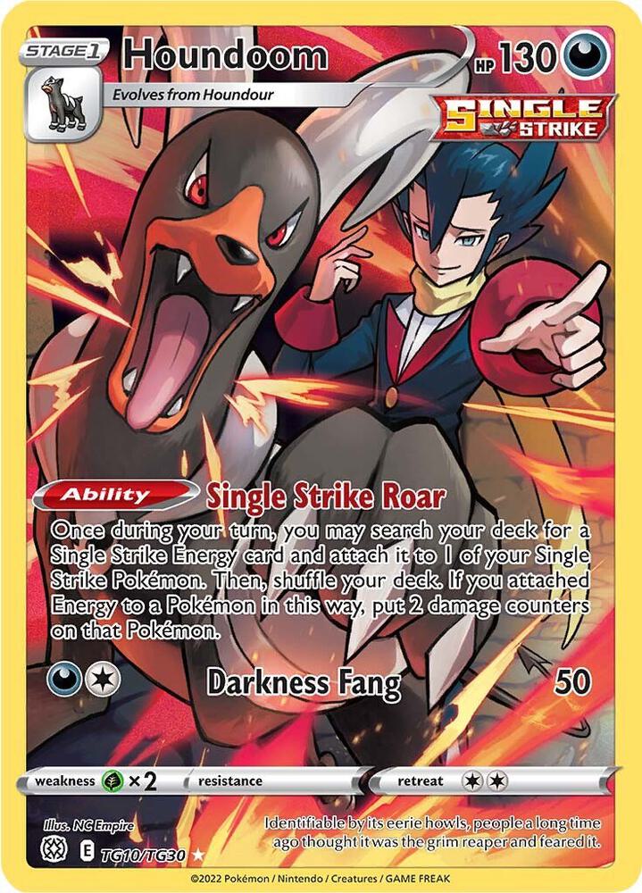 Pokemon Houndoom TG10/TG30 Brilliant Stars