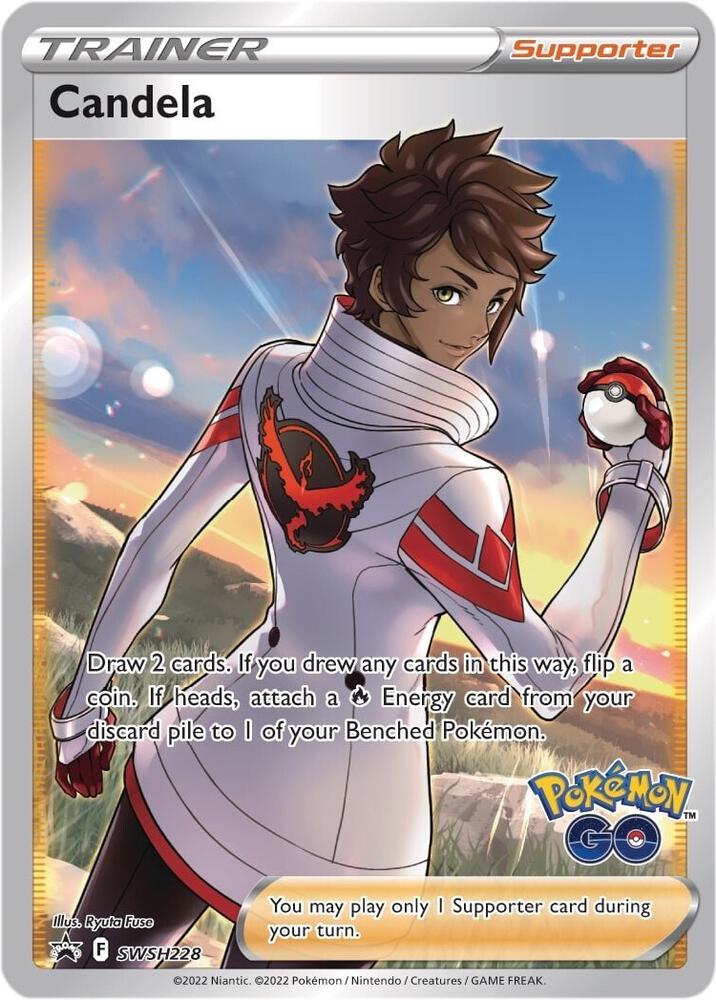 Pokemon Candela SWSH228 SWSH Black Star Promos