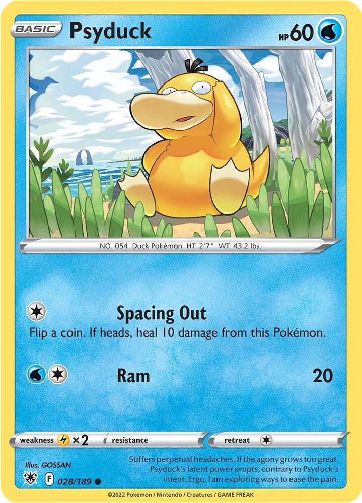 Pokemon Psyduck 28/189 Astral Radiance