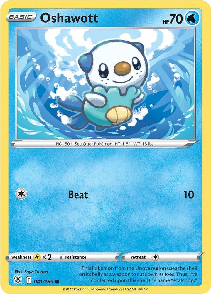 Pokemon Oshawott 41/189 Astral Radiance