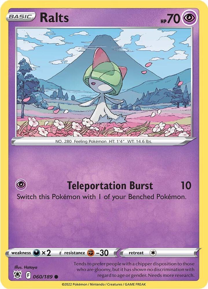 Pokemon Ralts 60/189 Astral Radiance