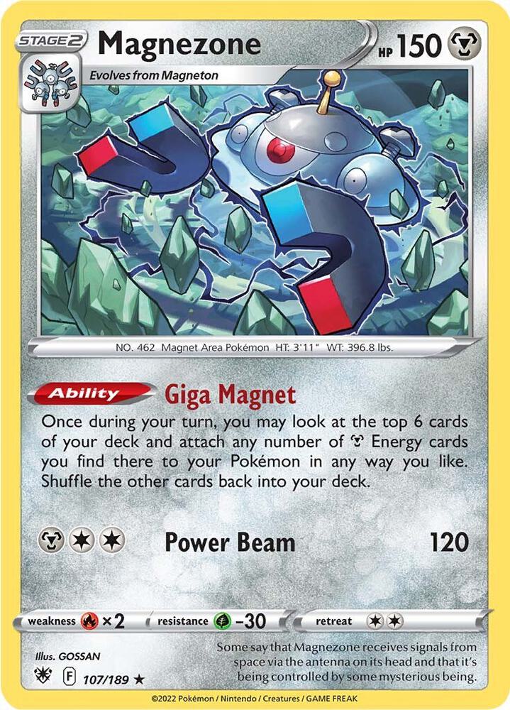 Pokemon Magnezone 107/189 Astral Radiance