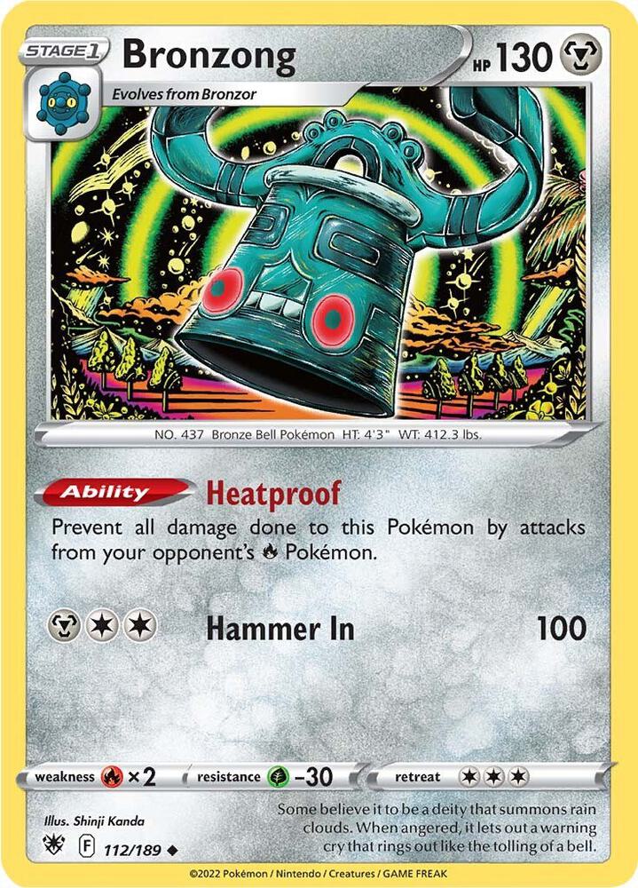 Pokemon Bronzong 112/189 Astral Radiance