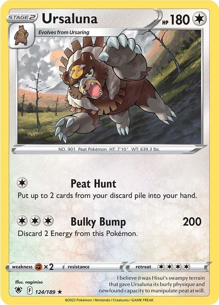 Pokemon Ursaluna 124/189 Astral Radiance