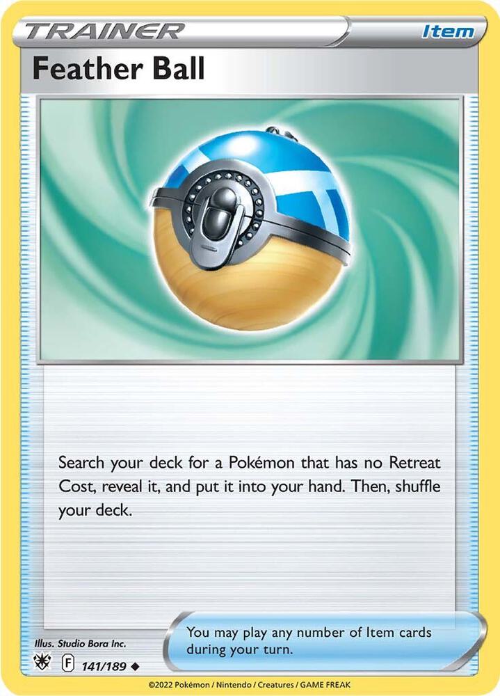 Pokemon Feather Ball 141/189 Astral Radiance