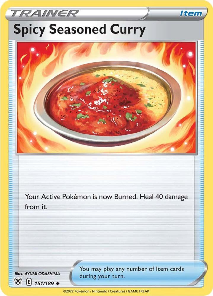 Pokemon Spicy Seasoned Curry 151/189 Astral Radiance
