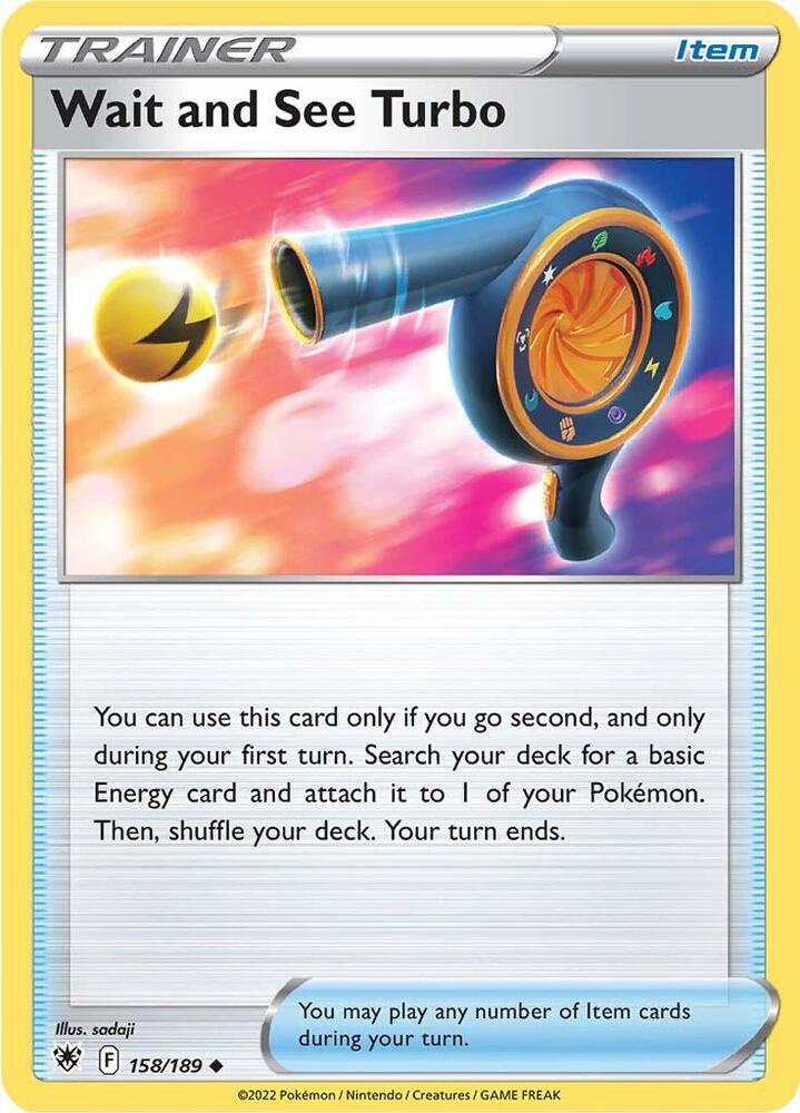 Pokemon Wait and See Turbo 158/189 Astral Radiance
