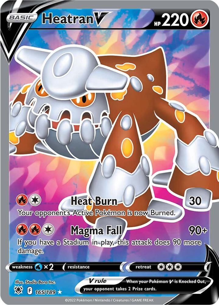 Pokemon Heatran V 165/189 Astral Radiance