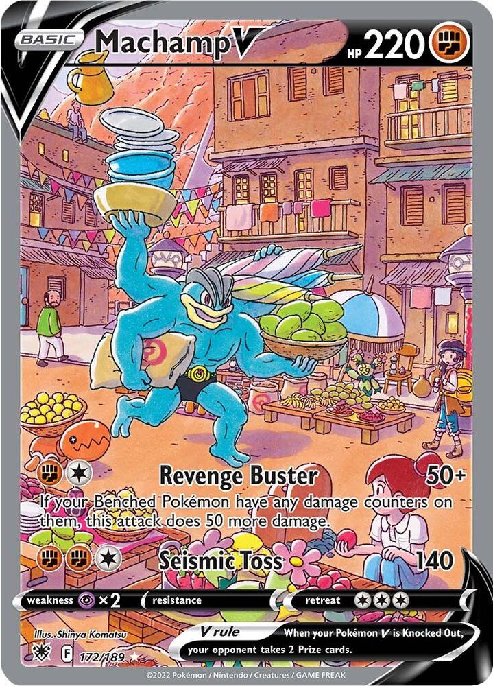 Pokemon Machamp V 172/189 Astral Radiance