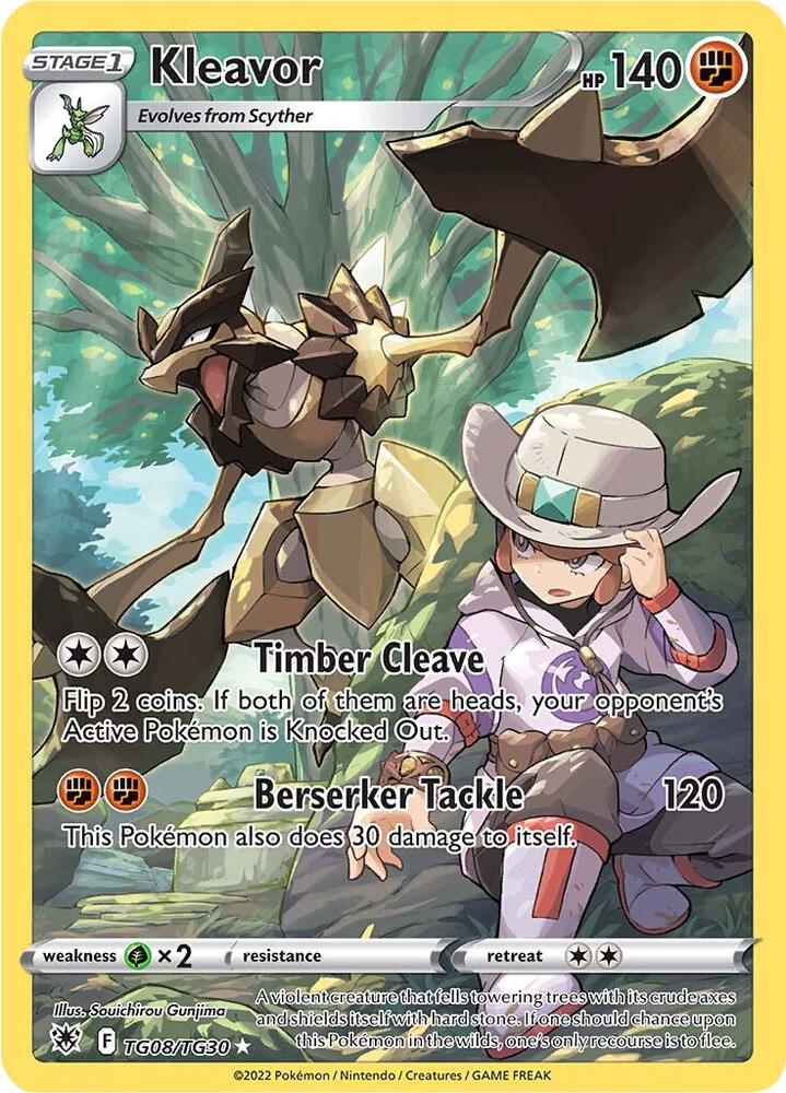 Pokemon Kleavor TG08/TG30 Astral Radiance