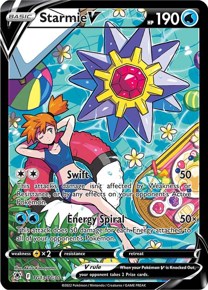 Pokemon Starmie V TG13/TG30 Astral Radiance